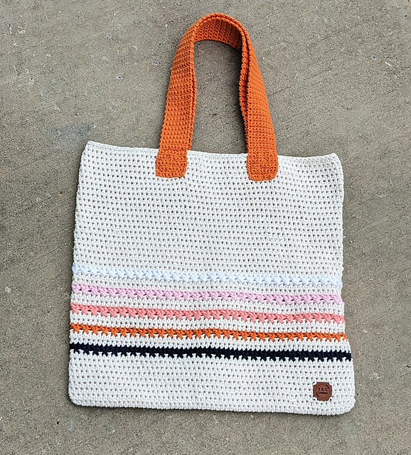 Criss-Cross Tote Bag