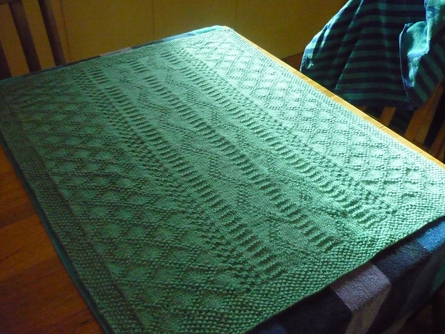 Design 9 - Pram cover in textured pattern
