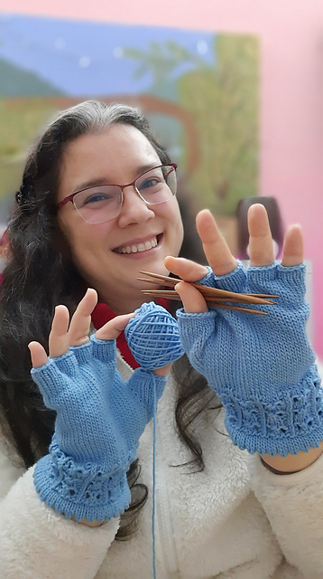 Luvas para mãos que criam