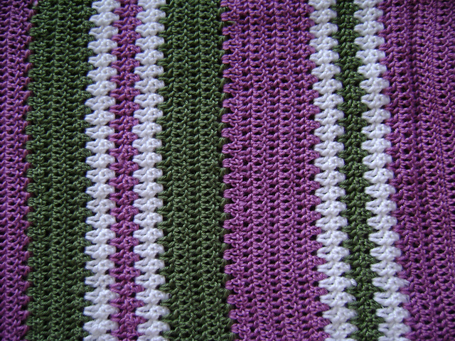 Bric-a-Brac Striped Baby Blanket