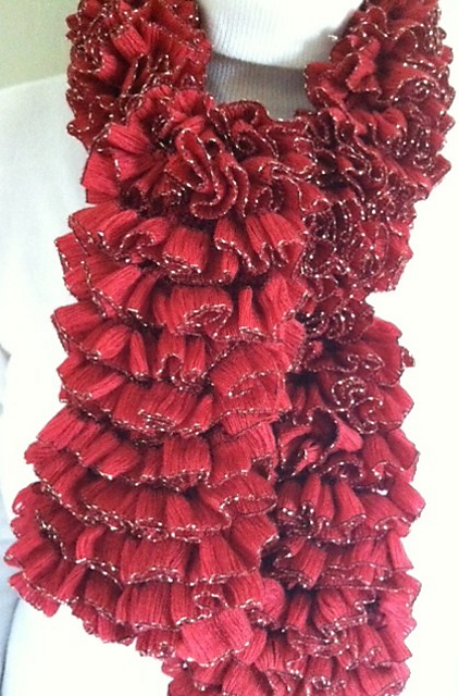 Ruby Garland Boa