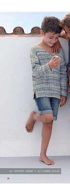 77-41 V-neck sweater