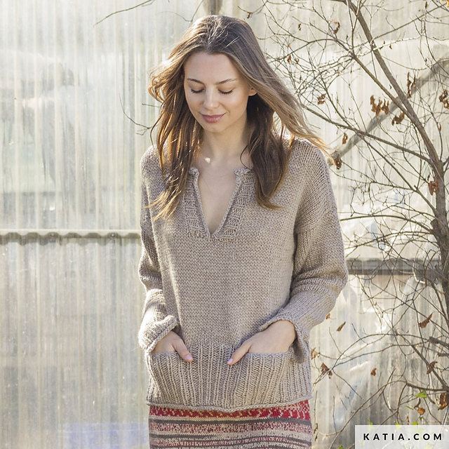 104-30 Jumper with pockets