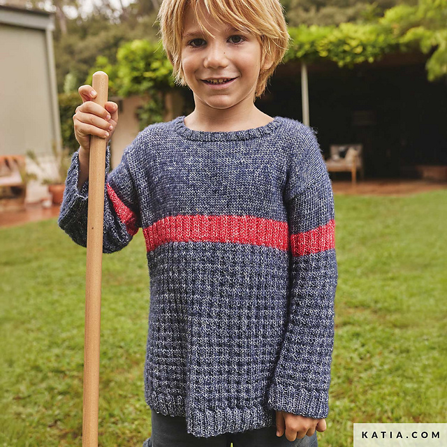 7901-23 Easy Textured Sweater