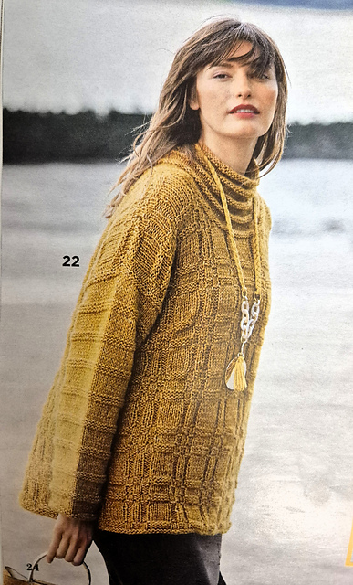 # 22 Pulli im Reliefmuster
