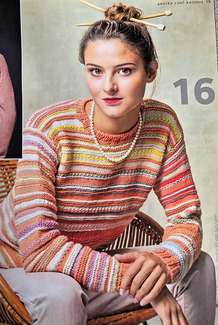 # 16 Damenpullover in Herbstfarben