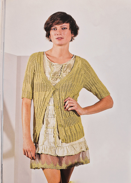 #17 Ribbed cardigan
