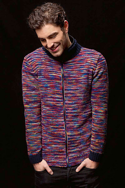 201-15 Man's cardigan