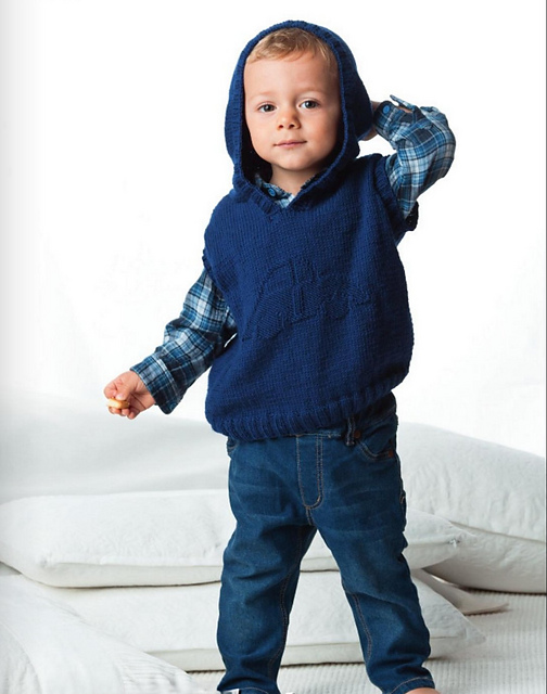 #196-031 Vest with hood