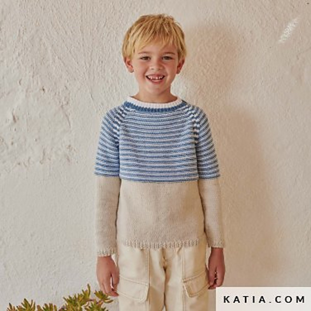 109-06 Kids’ striped sweater