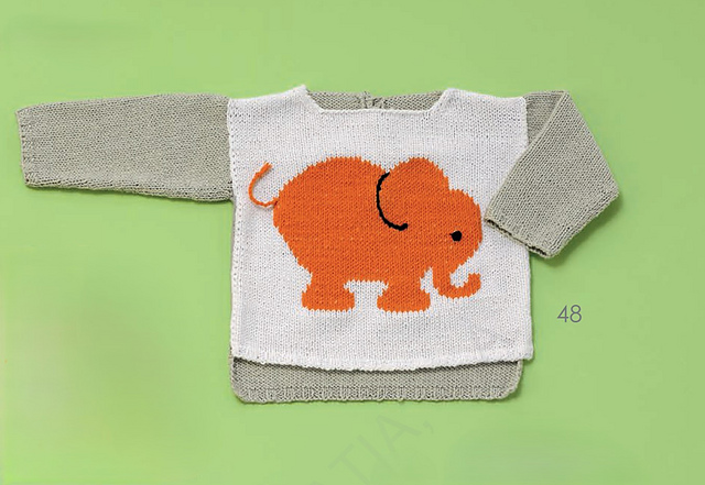 76-48 Sweater with elephant