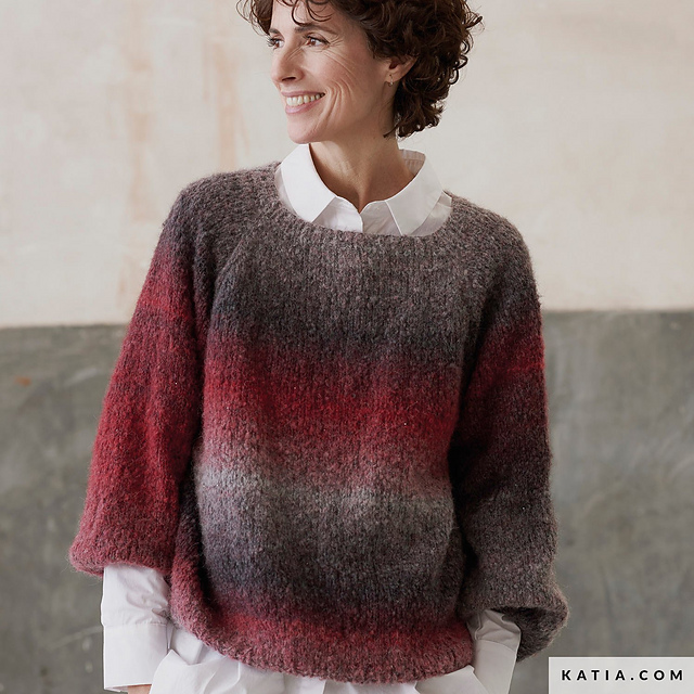 Sweater knit in the round (8034_358)