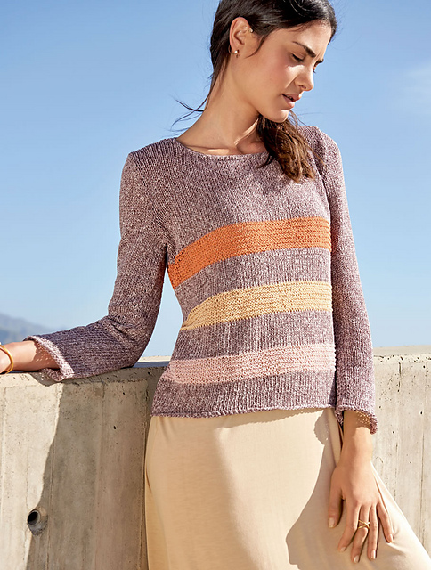 # 03 Pulli mit Querstreifen