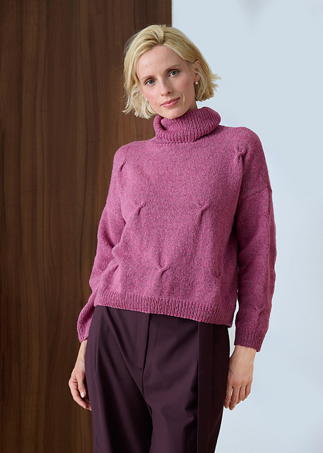 # 06 Pullover mit Zöpfen