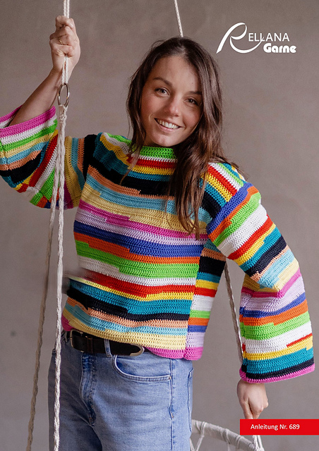 689 Häkelpullover