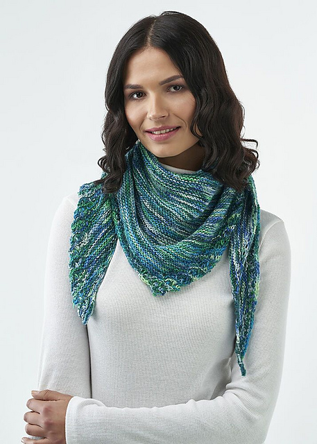 S10801 Triangular shawl