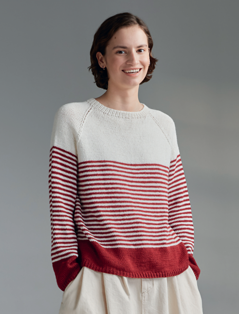 Klassikko (Classic) Striped Sweater