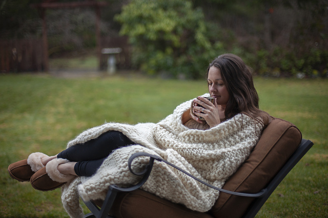 Cape Cod Big Knit Blanket