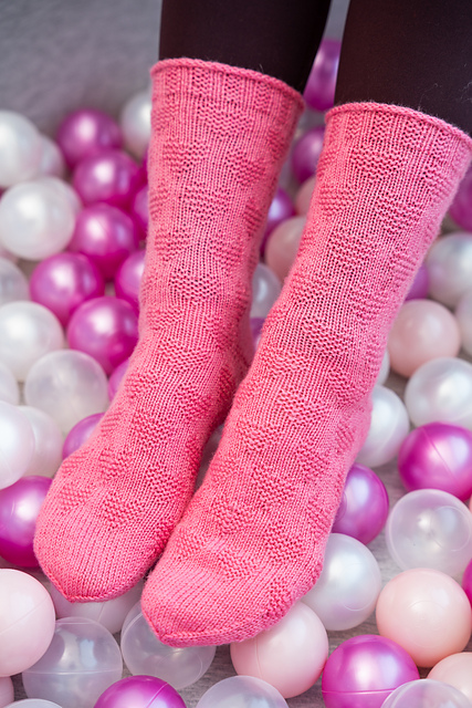 Socken mit Herz