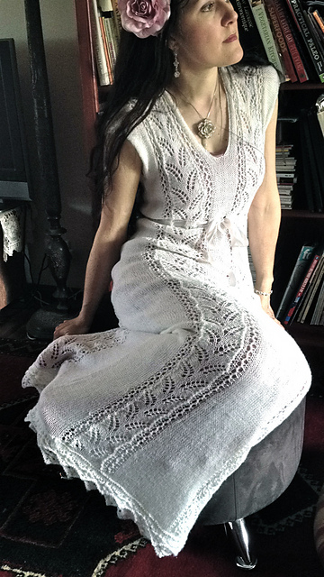 Woodland Fern Wedding Dress