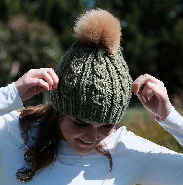 Zoe Plaited Beanie