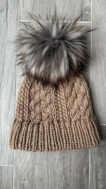 Kerri's Seed & Cable Beanie