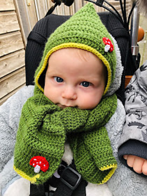 Baby herfstsjaal