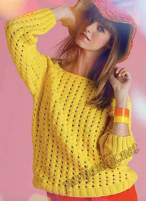 Modèle pull manches longues femme