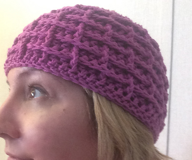 Tanya's Open Basket Weave Hat