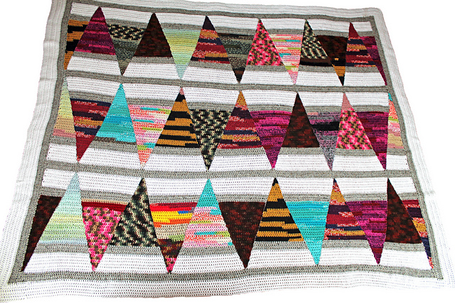 Amazing One-Stitch Afghan