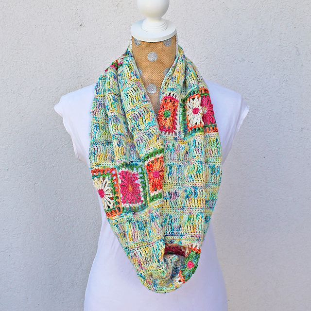 Wildflowers Infinity Scarf