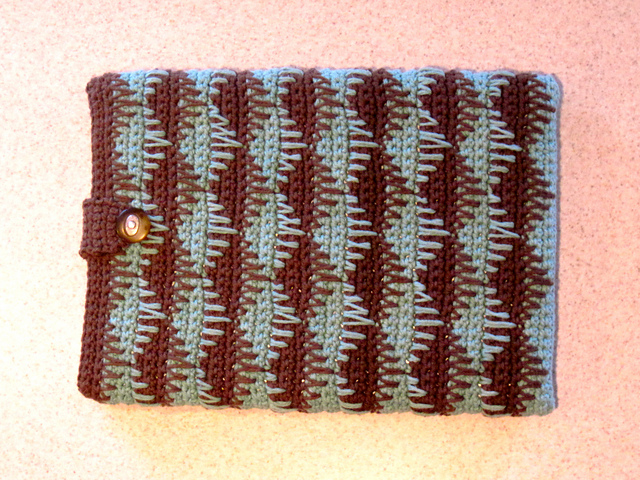 flame stitch laptop sleeve