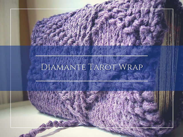 Diamante Knit Tarot Wrap