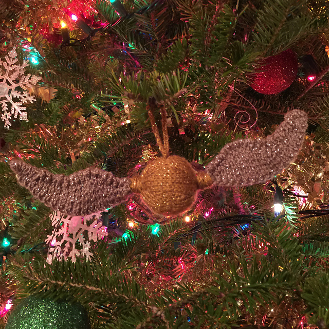 My Tree Needs More Quidditch Golden Snitch