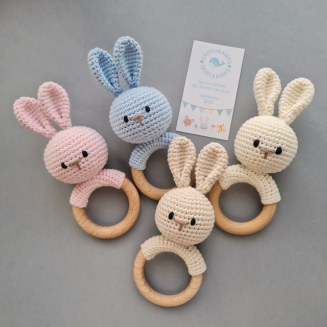 Ravelry: Bunny rattle pattern by Yulia Alieksieieva