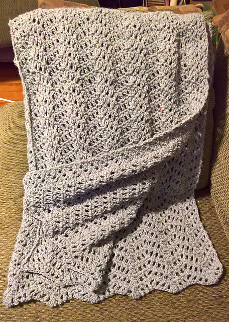 Chevron Lace Shawl