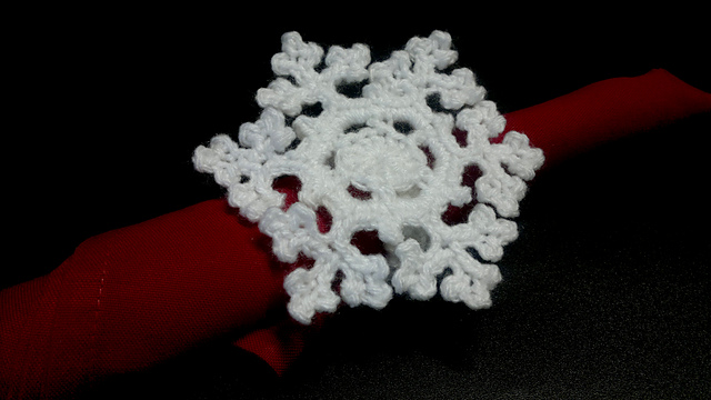Snowflake Napkin Ring