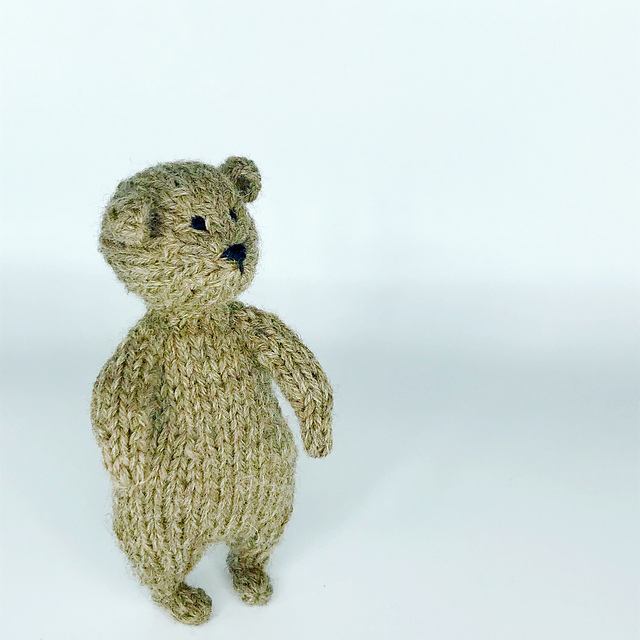 Small Bear In The Woods