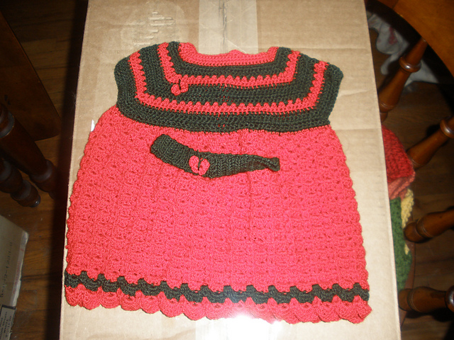 Cotton Thread Dress & Headband JC79NB