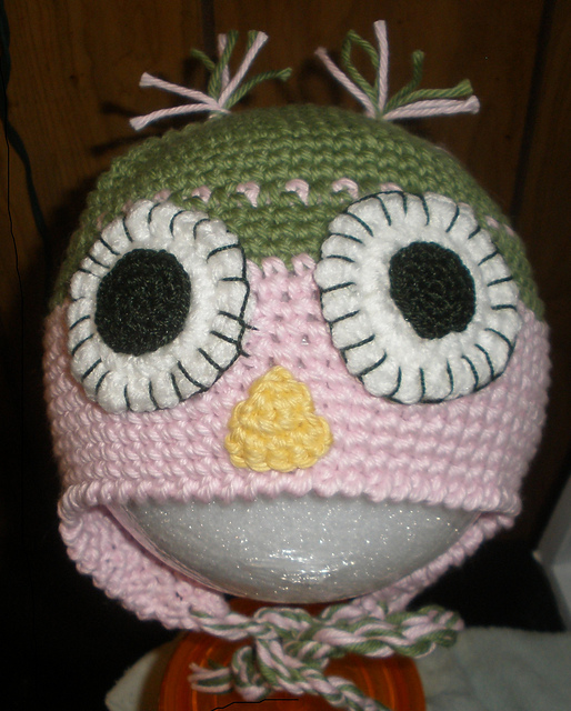 Bridget and Evan's Owl Hat