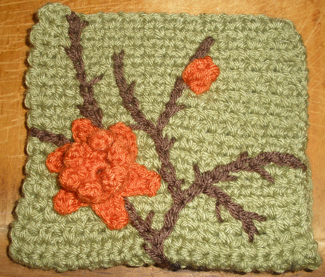 Flowering Twig Square