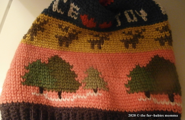 Ugly Christmas Sweater Hat #3 - Trees Edition