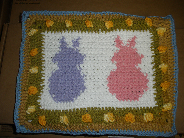 Bunnies in the Egg Garden