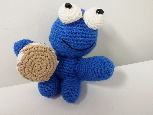 Cookie Monster Lookalike Amigurumi