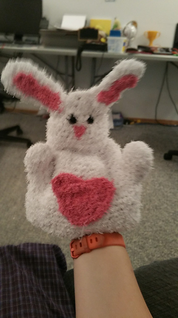 Scrubby Bunny Wash Cloth