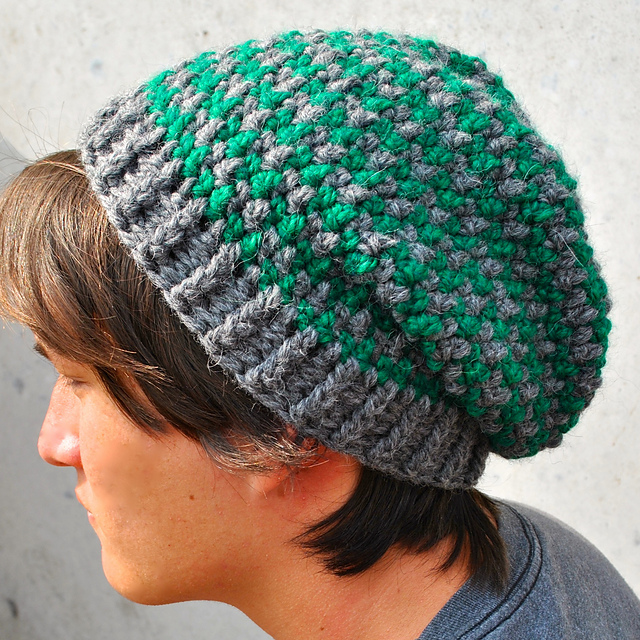 Houndstooth Boyfriend Hat