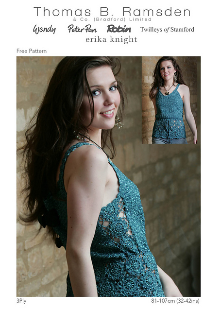 3Ply Crochet Vest Top