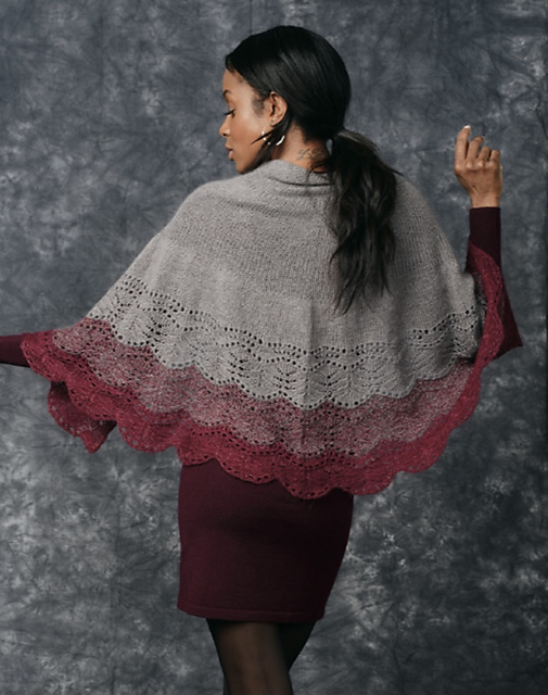 Open Bud Shawl