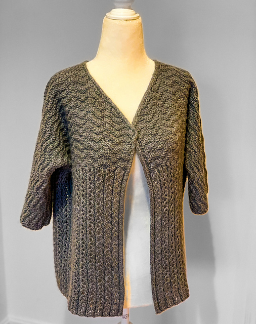 Lacy Rib Cardi