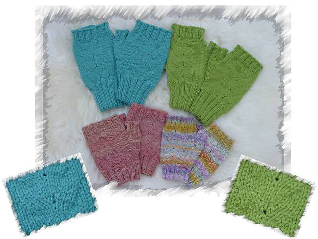Subtle Grace Fingerless Mitts